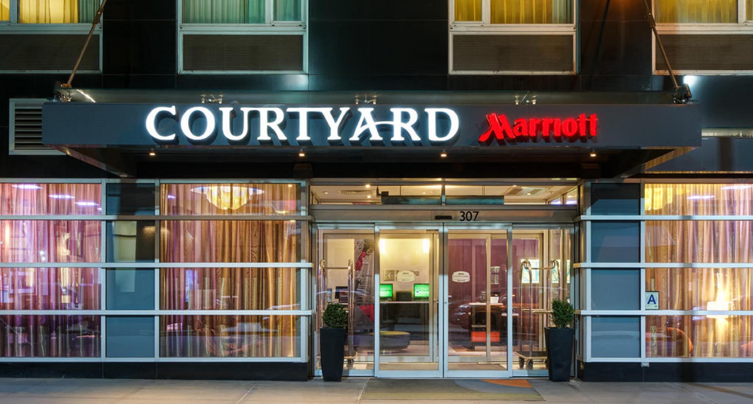 Courtyard By Marriott Times Square West Hotell New York Eksteriør bilde